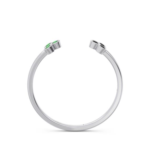 Petite Open Bezel Tryazra Band