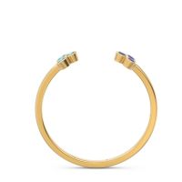 Petite Open Bezel Tryazra Band