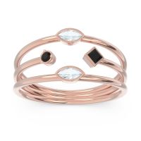 Simple Triple Line Open Avaisamya Band