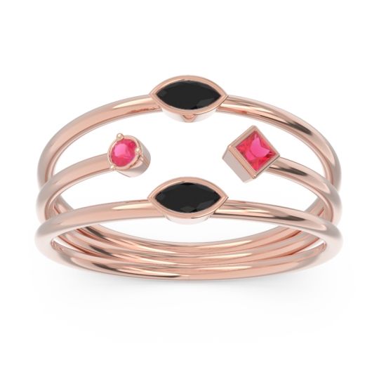 Simple Triple Line Open Avaisamya Band