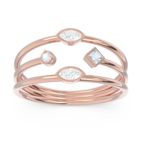 Simple Triple Line Open Avaisamya Band