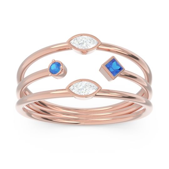 Simple Triple Line Open Avaisamya Band