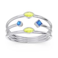 Simple Triple Line Open Avaisamya Band