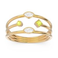 Simple Triple Line Open Avaisamya Band