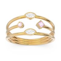 Simple Triple Line Open Avaisamya Band