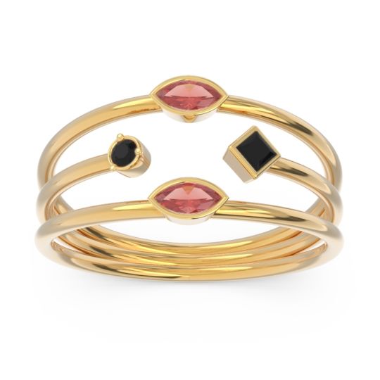 Simple Triple Line Open Avaisamya Band