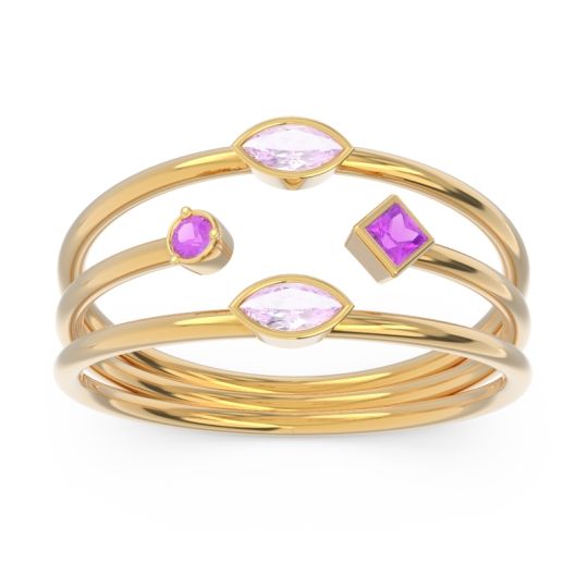 Simple Triple Line Open Avaisamya Band