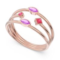 Simple Triple Line Open Avaisamya Band