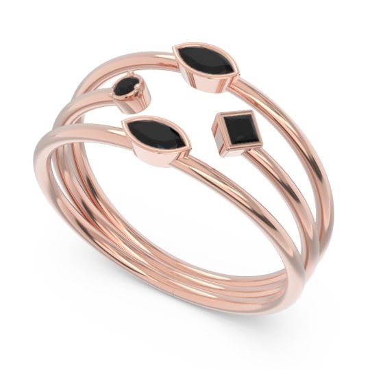 Simple Triple Line Open Avaisamya Band