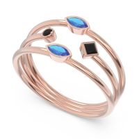 Simple Triple Line Open Avaisamya Band