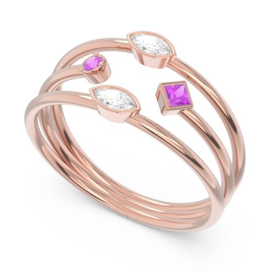 Simple Triple Line Open Avaisamya Band