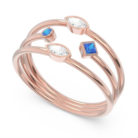 Simple Triple Line Open Avaisamya Band