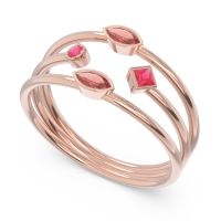 Simple Triple Line Open Avaisamya Band