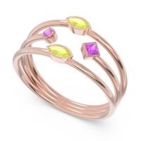 Simple Triple Line Open Avaisamya Band