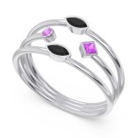 Simple Triple Line Open Avaisamya Band