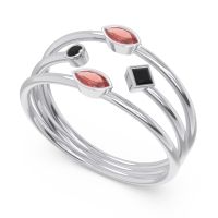 Simple Triple Line Open Avaisamya Band