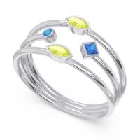 Simple Triple Line Open Avaisamya Band