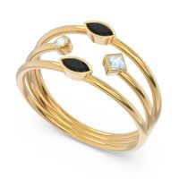 Simple Triple Line Open Avaisamya Band