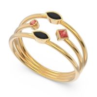 Simple Triple Line Open Avaisamya Band