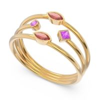 Simple Triple Line Open Avaisamya Band