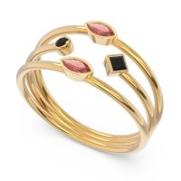 Simple Triple Line Open Avaisamya Band