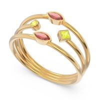 Simple Triple Line Open Avaisamya Band