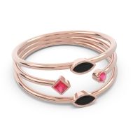 Simple Triple Line Open Avaisamya Band