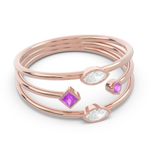 Simple Triple Line Open Avaisamya Band