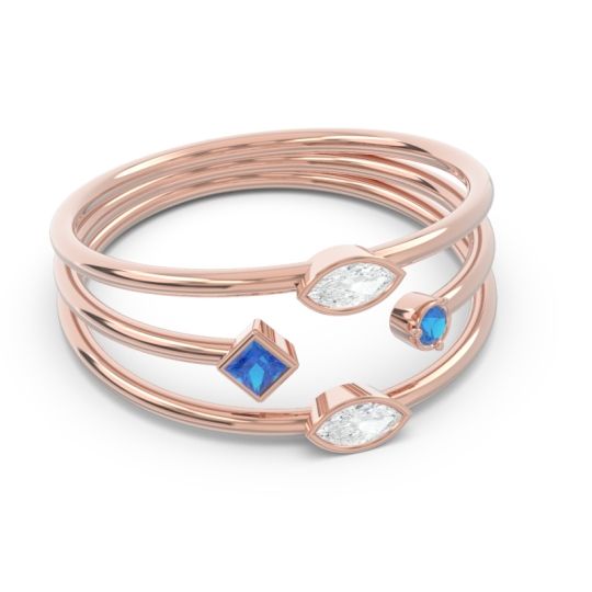 Simple Triple Line Open Avaisamya Band