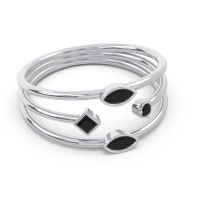 Simple Triple Line Open Avaisamya Band
