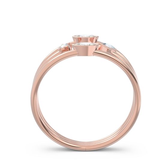 Simple Triple Line Open Avaisamya Band