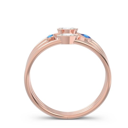 Simple Triple Line Open Avaisamya Band