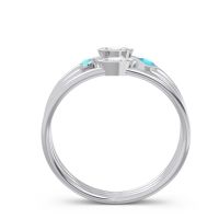 Simple Triple Line Open Avaisamya Band