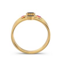 Simple Triple Line Open Avaisamya Band