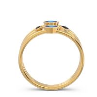 Simple Triple Line Open Avaisamya Band