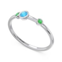 Petite Modern Bezel Nirvizaya Band