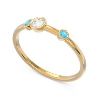 Petite Modern Bezel Nirvizaya Band