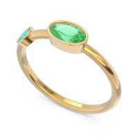 Simple Bezel Oval Nana Band