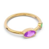 Simple Bezel Oval Nana Band