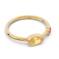 Simple Bezel Oval Nana Band