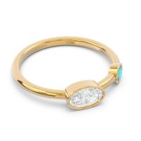 Simple Bezel Oval Nana Band