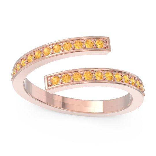 Petite Modern Wrap Pave Prayana Band