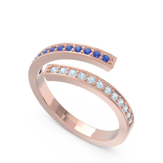 Petite Modern Wrap Pave Prayana Band