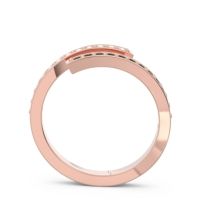 Petite Modern Wrap Pave Prayana Band