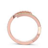 Petite Modern Wrap Pave Prayana Band