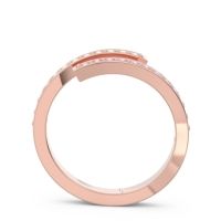 Petite Modern Wrap Pave Prayana Band