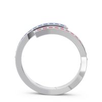 Petite Modern Wrap Pave Prayana Band