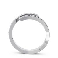 Petite Modern Wrap Pave Prayana Band