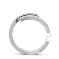 Petite Modern Wrap Pave Prayana Band
