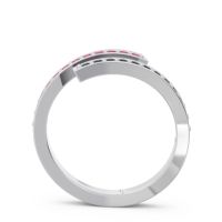 Petite Modern Wrap Pave Prayana Band